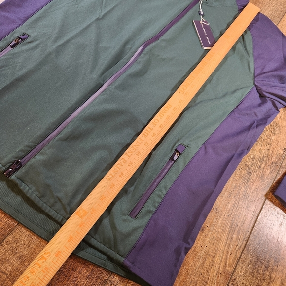 New Holderness & Bourne The Hyde Full Zip Performance Jacket Mens XL WaterResist - Picture 9 of 11